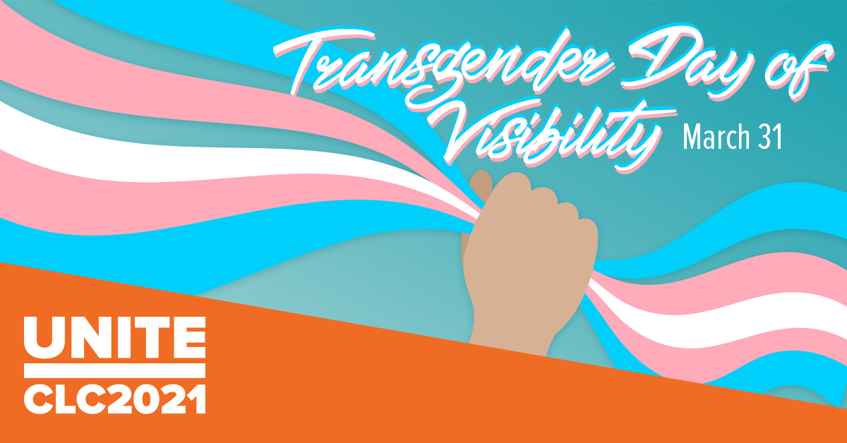 International Transgender Day of Visibility – March 31